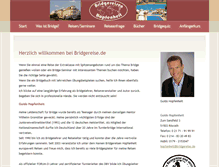 Tablet Screenshot of bridgereise.de